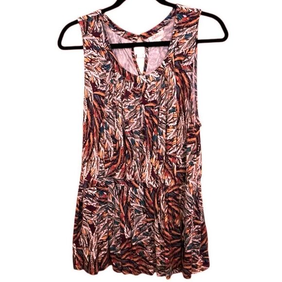 ANTHROPOLOGIE Delletta Sleeveless Knit Top XL - Picture 2 of 5